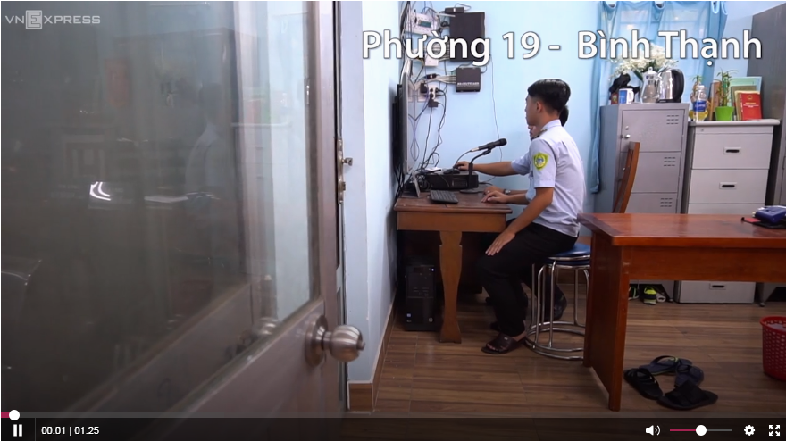 Quận ở TP HCM xử phạt lấn chiếm vỉa hè qua camera Capture